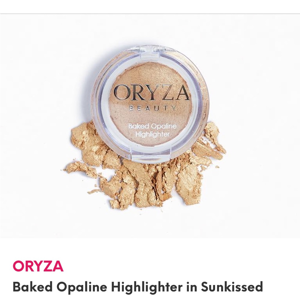 Oryza beauty sun kisses baked opaline highlighter